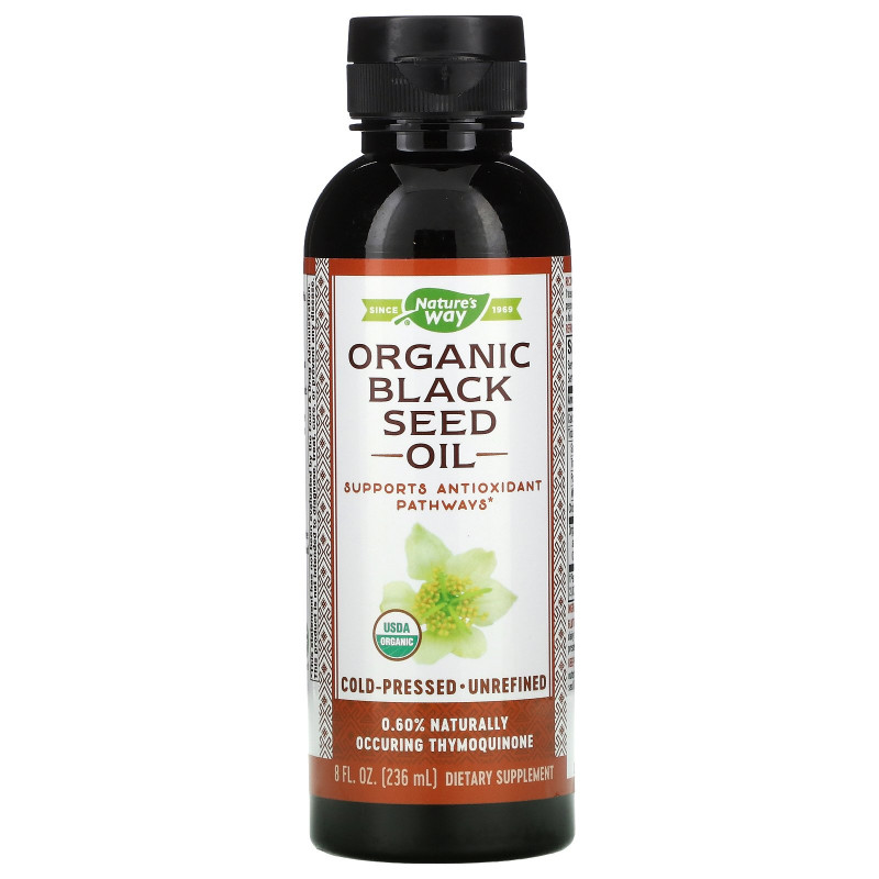 Nature's Way, 100% Organic Black Seed Oil, 8 fl oz (235 ml)