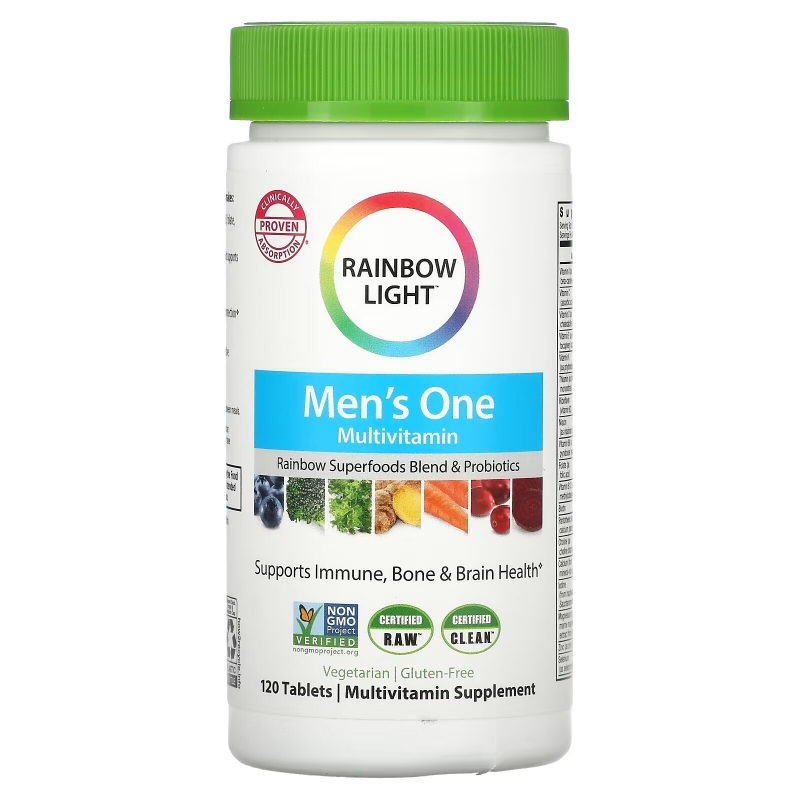 Rainbow Light, Men's One Multivitamin, 120 Tablets