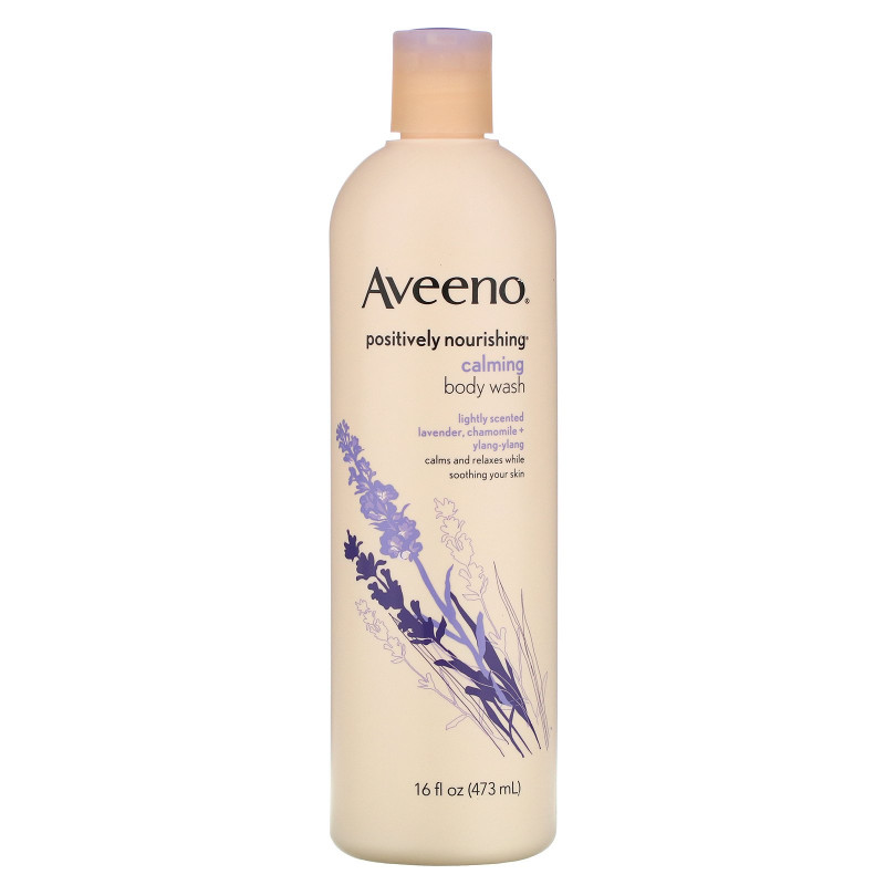 Aveeno Active Naturals Positively Nourishing Calming Body Wash 16 fl oz