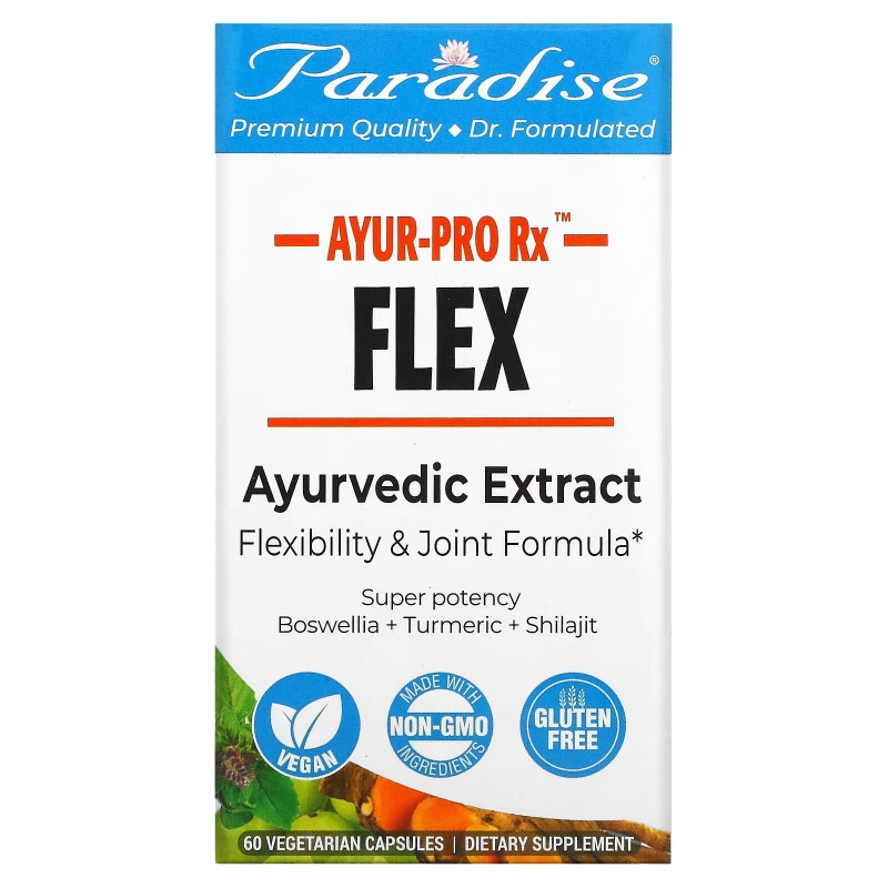 Paradise Herbs, AYUR Pro Rx, Flex, 60 Vegetarian Capsules