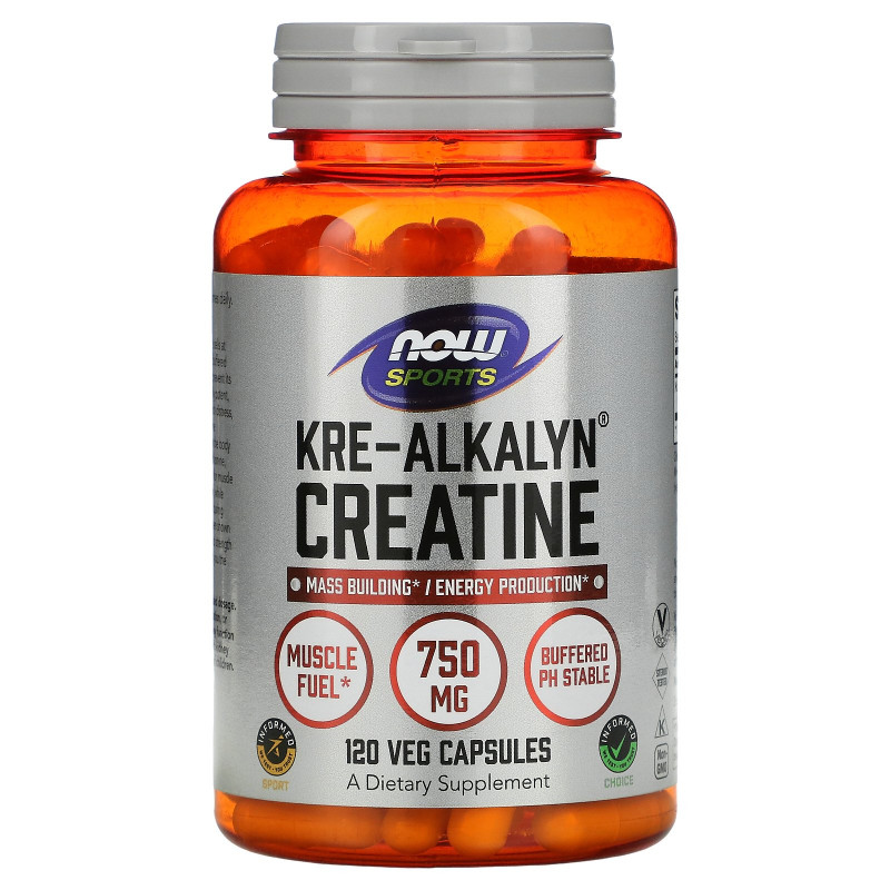 Now Foods Sports Kre-Alkalyn креатин 120 капсул