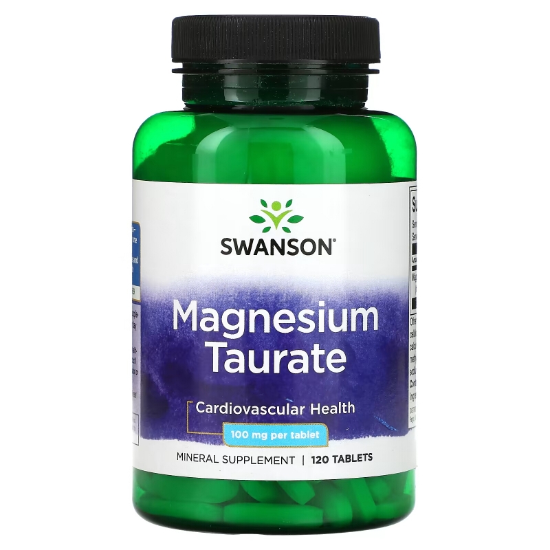 Swanson, Magnesium Taurate, 100 mg, 120 tablets